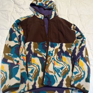 Columbia fleece zip up hoodie